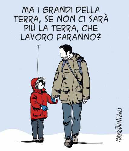 Mauro Biani - 2021-11-03  Le vignette di ArcoirisTV
