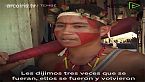 Amazonia brasileña, los Tembé se defendieron con fuego ante invasores que han entrado a su territorio a explotar la madera y dañar el medio ambiente