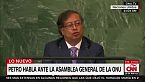 Primer discurso del presidente Gustavo Petro en la ONU